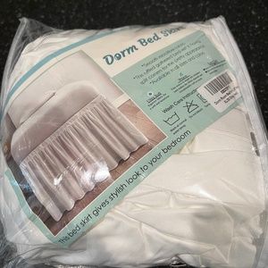 Dorm Room Bed Skirt - long